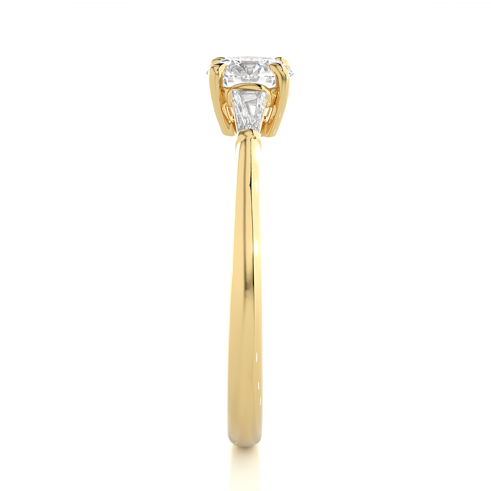 0.93 Carat G Color VS1 Clarity Diamond Studded Natural Diamond Ring.